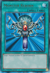Monster Reborn - RA03-EN052 - Prismatic Ultimate Rare - 1st Edition